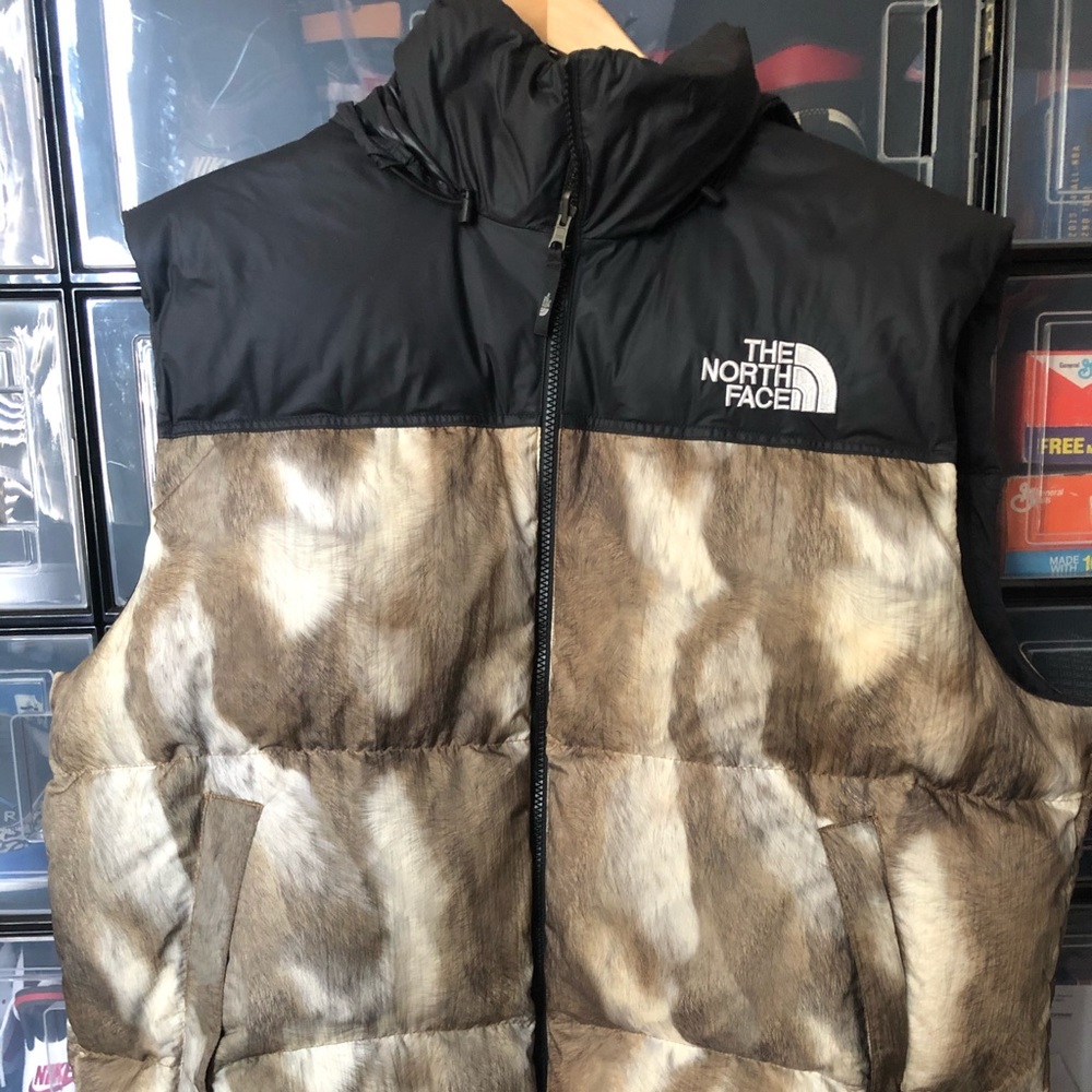 Supreme Northface- Fur print Nupste